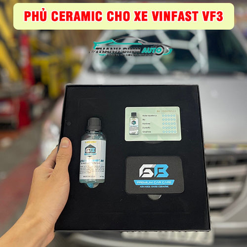 Địa chỉ phủ Ceramic cho xe VinFast VF3 uy tín chất lượng tại TP Thủ Đức