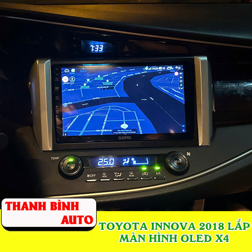 Toyota innova 2018 lap man hinh oled x4 thanh binh auto5
