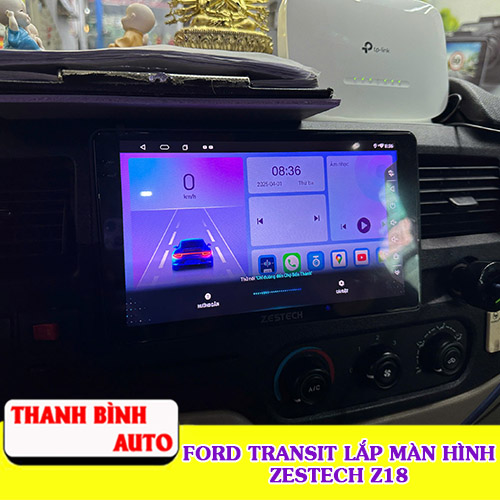 ford transit lap man hinh zestech z18 thanh binh auto6