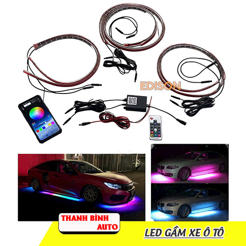 Led gầm xe ô tô 2 Địa chỉ lắp Led gầm xe ô tô uy tín chất lượng tại Quận Gò Vấp