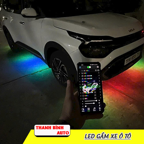 Led gầm xe ô tô 6 Led gầm xe khá đa dạng, phù hợp nhu cầu độ xe của các bạn chủ xe