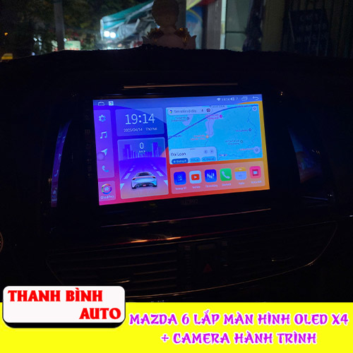 mazda 6 lap man hinh oled x4 camera hanh trinh6