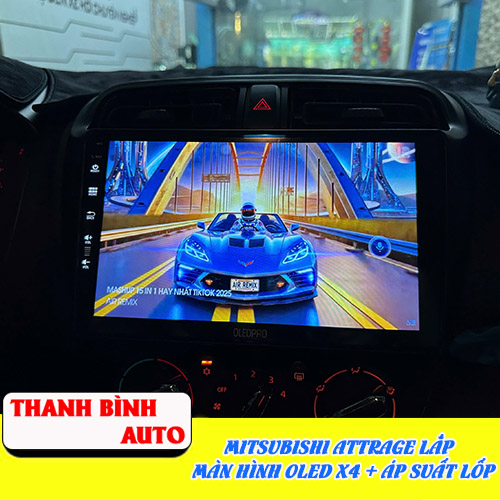 mitsubishi attrage lap man hinh oled x4 ap suat lop3