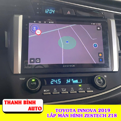 toyota innova 2019 lap man hinh zestech z18 thanh binh auto5