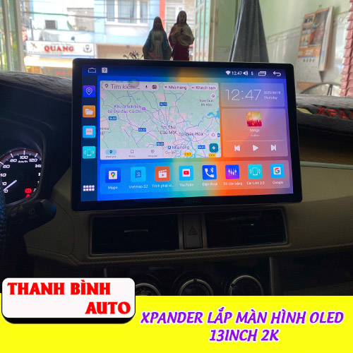 xpander lap man hinh oled 13inch thanh binh auto2