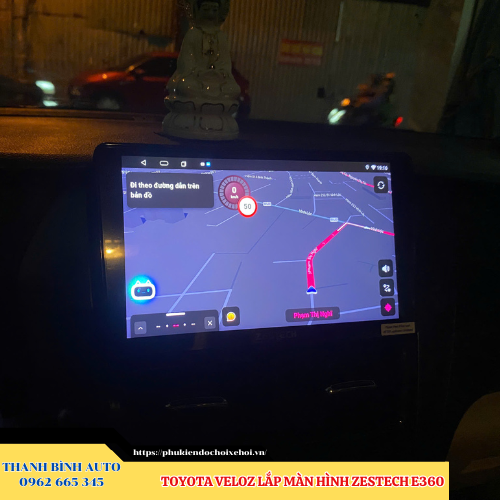 Toyota Veloz lắp màn hình Zestech E360 Thanh Bình Auto
