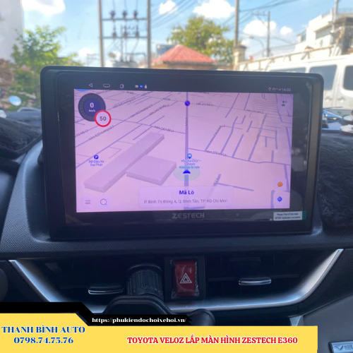 Toyota Veloz lên màn hình Zestech E360 Thanh Bình Auto
