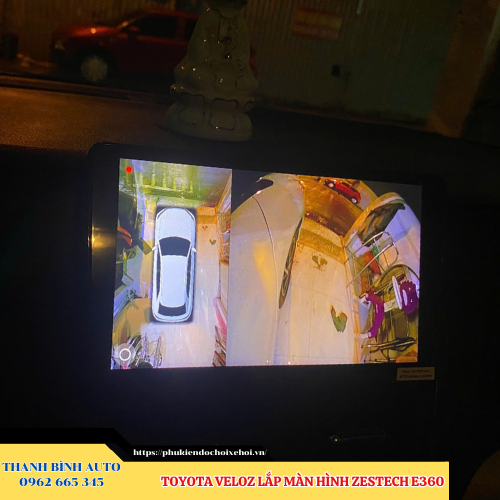 Toyota Veloz lắp màn hình Zestech E360 Thanh Bình Auto
