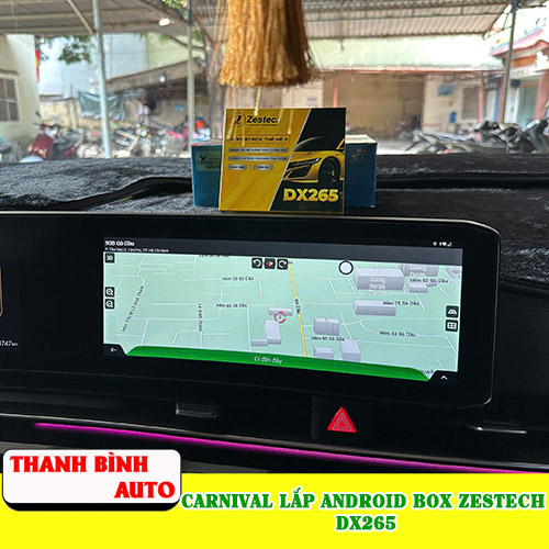 Kia Carnival Lắp Android Box Zestech DX265 Thanh Bình Auto