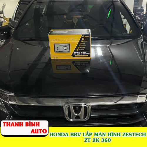 Honda BRV lắp màn hình Zestech ZT 2K 360 Thanh Bình Auto