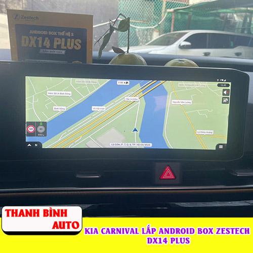Kia Carnival lắp Android Box Zestech DX14 Plus Thanh Bình Auto