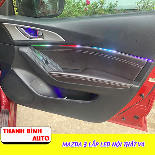 Mazda 3 lắp led nội thất V3 Thanh Bình Auto