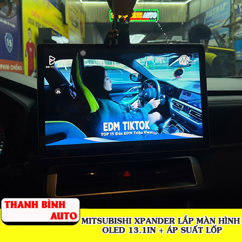 Mitsubishi Xpander lắp màn hình Oled 13.1 Inch + Cảm biến áp suất lốp Thanh Bình Auto
