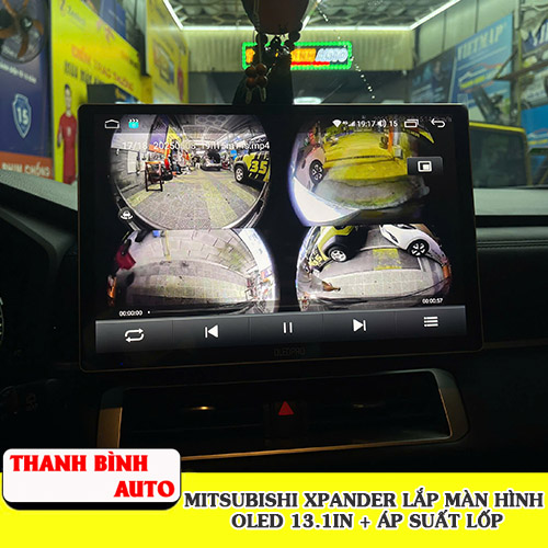 Mitsubishi Xpander lắp màn hình Oled 13.1 Inch + Cảm biến áp suất lốp Thanh Bình Auto
