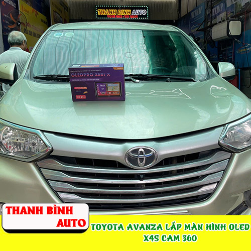 toyota avanza lap man hinh oled x4s 360 thanh binh auto2