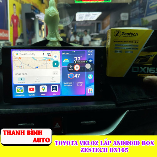 Toyota Veloz lắp Android Box Zestech DX165 Thanh Bình Auto