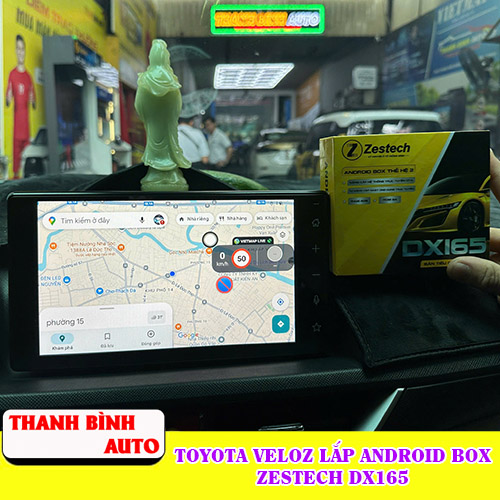 Toyota Veloz lắp Android Box Zestech DX165 Thanh Bình Auto