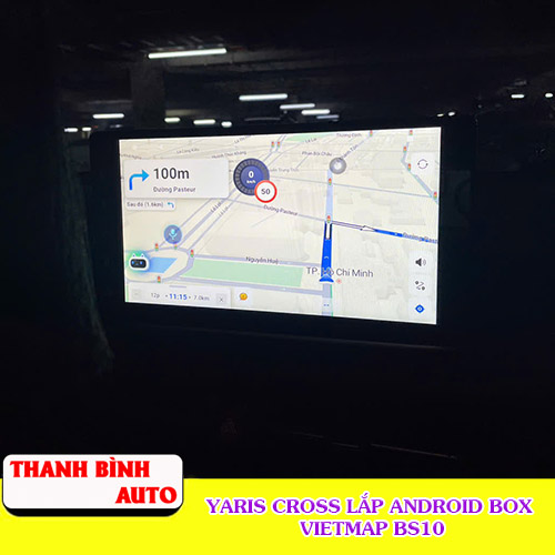 Toyota Yaris Cross lắp Android Box Vietmap BS10 Thanh Bình Auto