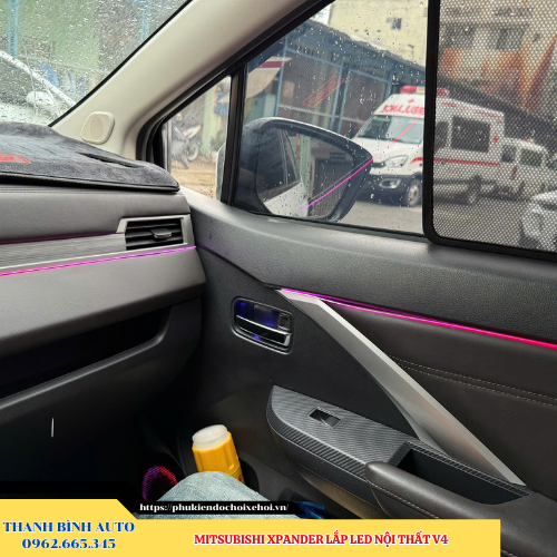 Mitsubishi Xpander lắp led nội thất V4 Thanh Bình Auto