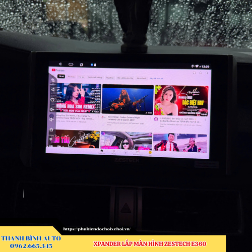Màn hình Zestech E360 lắp cho xe Mitsubishi Xpander Thanh Bình Auto