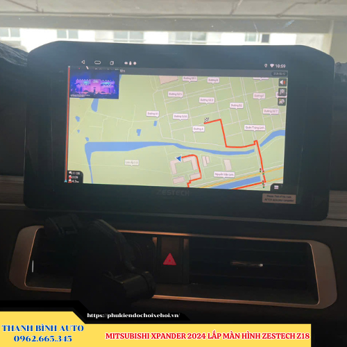 Mitsubishi Xpander 2024 lắp màn hình Zestech Z18 Thanh Bình Auto