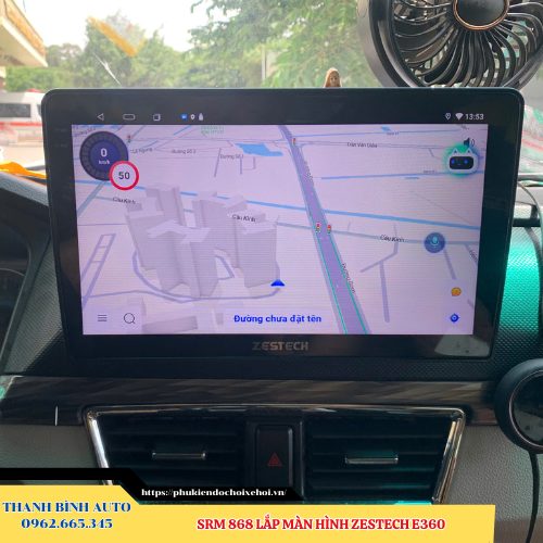 SRM 686 lắp màn hình Zestech E360 Thanh Bình Auto