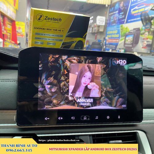 Mitsubishi Xpander lắp Android Box Zestech DX265 Thanh Bình Auto