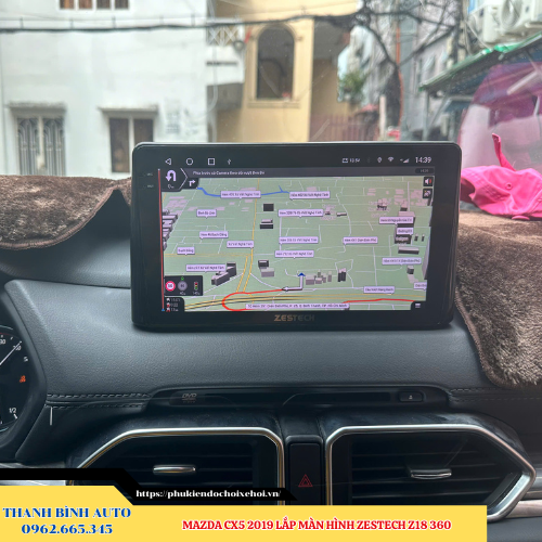 Mazda CX5 2019 - 2024 lên màn hình Zestech Z18 360 Thanh Bình Auto