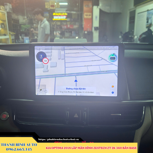 Kia Optima 2018 - 2024 lắp màn hình Zestech ZT 2K 360 Bản Base Thanh Bình Auto
