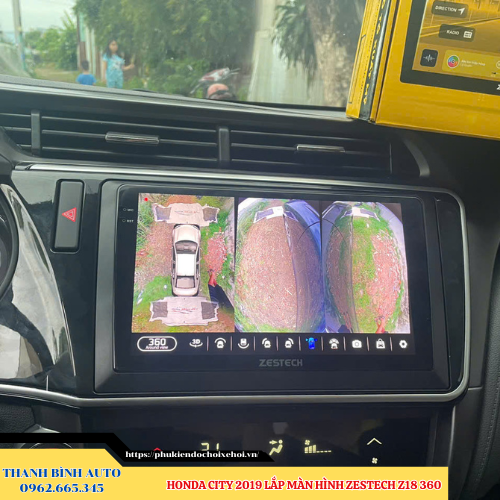 Honda City 2019 - 2024 lên màn hình Zestech Z18 360 Thanh Bình Auto