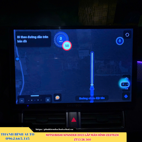 Mitsubishi Xpander 2023 lắp màn hình Zestech ZT13 2K 360 Thanh Bình Auto