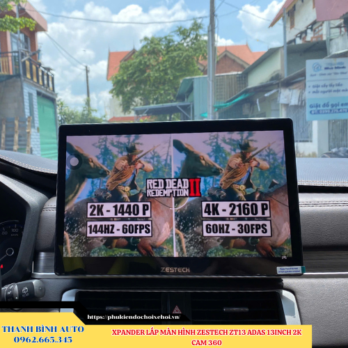Mitsubishi Xpander lắp màn hình Zestech ZT13 ADAS 13inch 2K Camera 360 Thanh Bình Auto