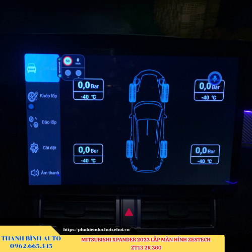 Mitsubishi Xpander 2023 lắp màn hình Zestech ZT13 2K 360 Thanh Bình Auto
