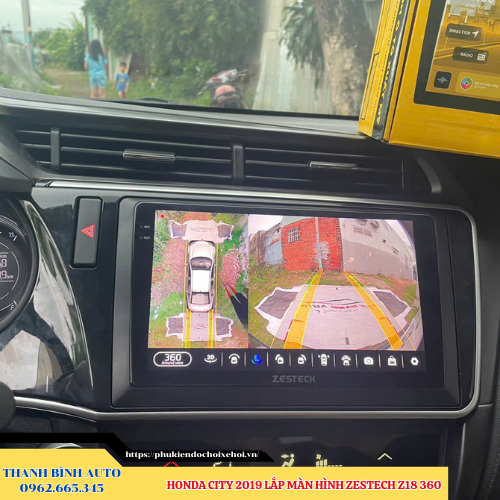 Honda City 2019 - 2024 lên màn hình Zestech Z18 360 Thanh Bình Auto