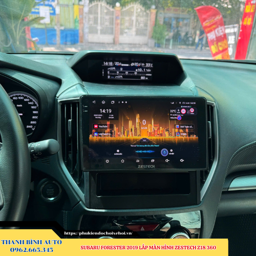 Subaru Forester 2019 lắp màn hình Zestech Z18 360 Thanh Bình Auto