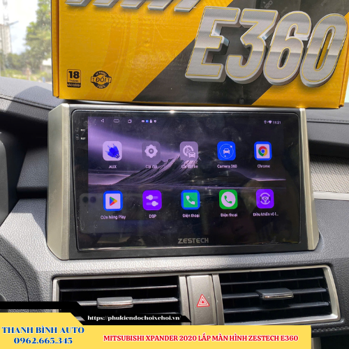 Mitsubishi Xpander 2020 lên màn hình Zestech E360 Thanh Bình Auto