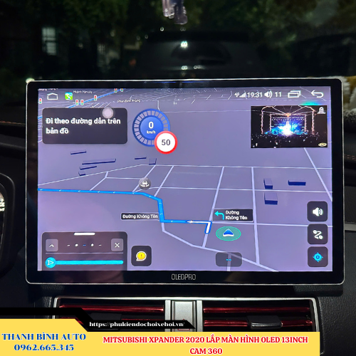 Mitsubishi Xpander 2020 lắp màn hình Oled 13inch Cam 360 Thanh Bình Auto