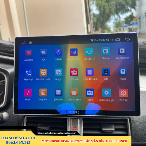 Mitsubishi Xpander 2021 gắn màn hình Oled 13inch Thanh Bình Auto