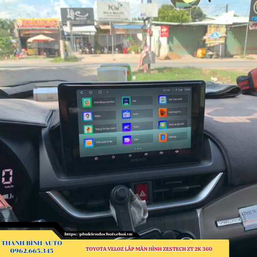 Toyota Veloz lắp màn hình Zestech ZT 2K 360 Thanh Bình Auto