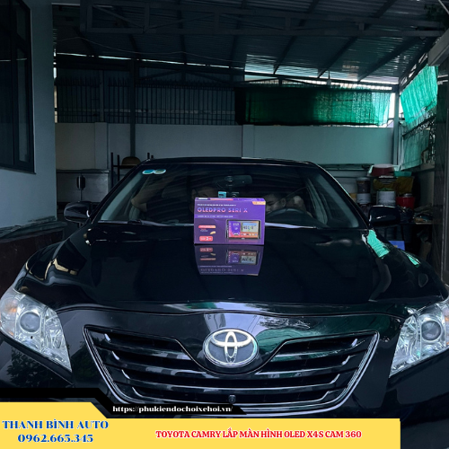 Toyota Camry lên màn hình Oled X4S Cam 360 Thanh Bình Auto