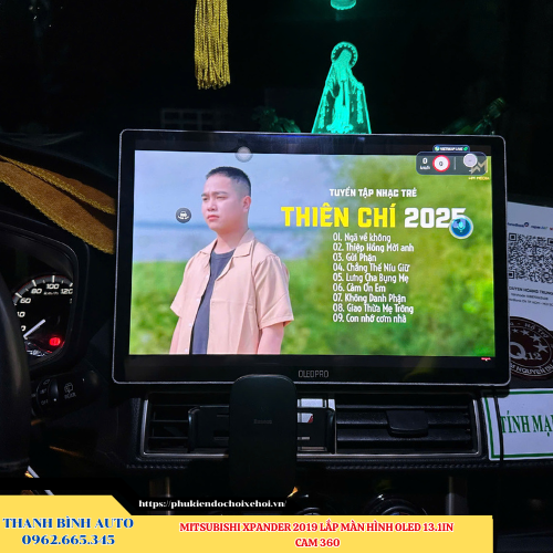 Mitsubishi Xpander 2019 lên màn hình Oled 13.1 inch Cam 360 Thanh Bình Auto