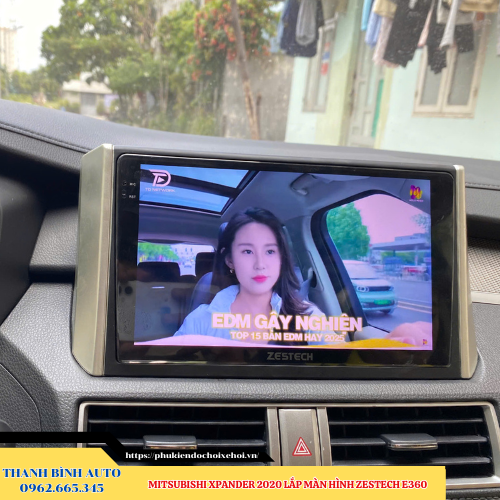 Mitsubishi Xpander 2020 lên màn hình Zestech E360 Thanh Bình Auto