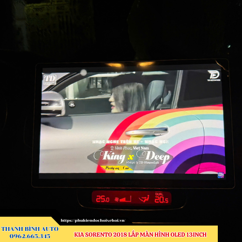 Kia Sorento 2018 lên màn hình Oled 13inch Thanh Bình Auto