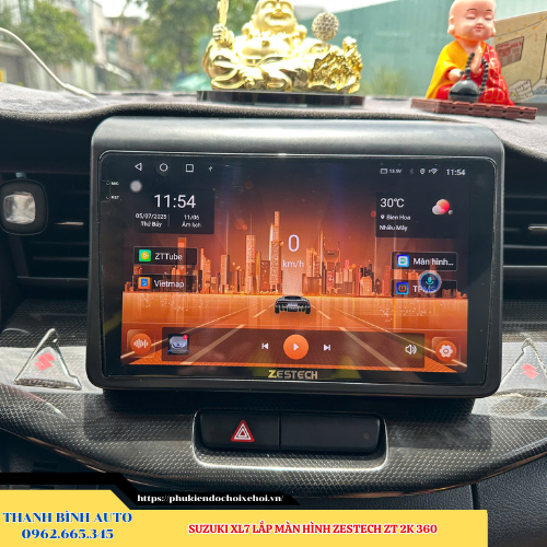 Suzuki XL7 lắp màn hình Zestech ZT 2K 360 Thanh Bình Auto