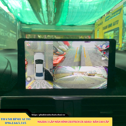 Mazda 3 lắp màn hình Zestech ZX ADAS+ Bản Cao Cấp Thanh Bình Auto
