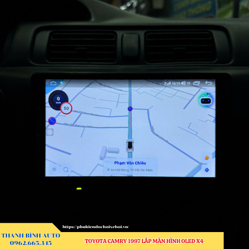 Toyota Camry 1997 lắp màn hình Oled X4 Thanh Bình Auto