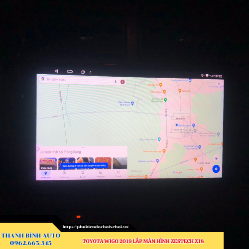 Toyota Wigo 2019 lắp màn hình Zestech Z18 Thanh Bình Auto
