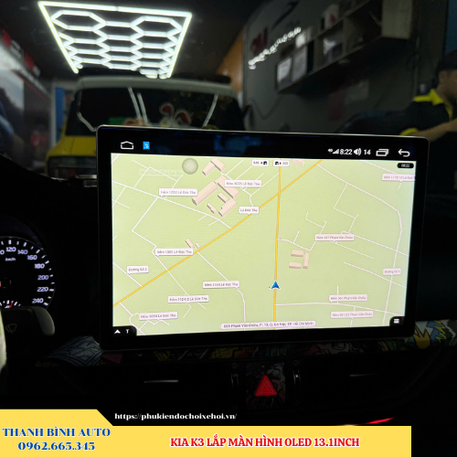 Kia K3 lắp màn hình Oled 13.1inch Thanh Bình Auto