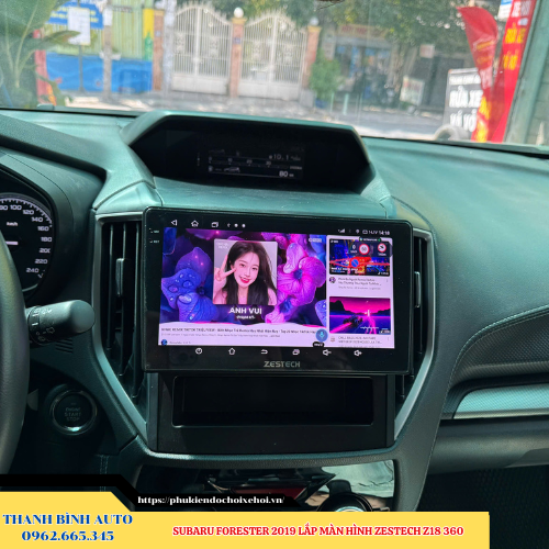 Subaru Forester 2019 lắp màn hình Zestech Z18 360 Thanh Bình Auto