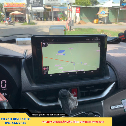 Toyota Veloz lắp màn hình Zestech ZT 2K 360 Thanh Bình Auto